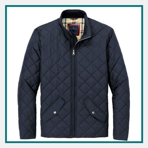 Brooks Brothers Quilted Jacket Custom Embroidered